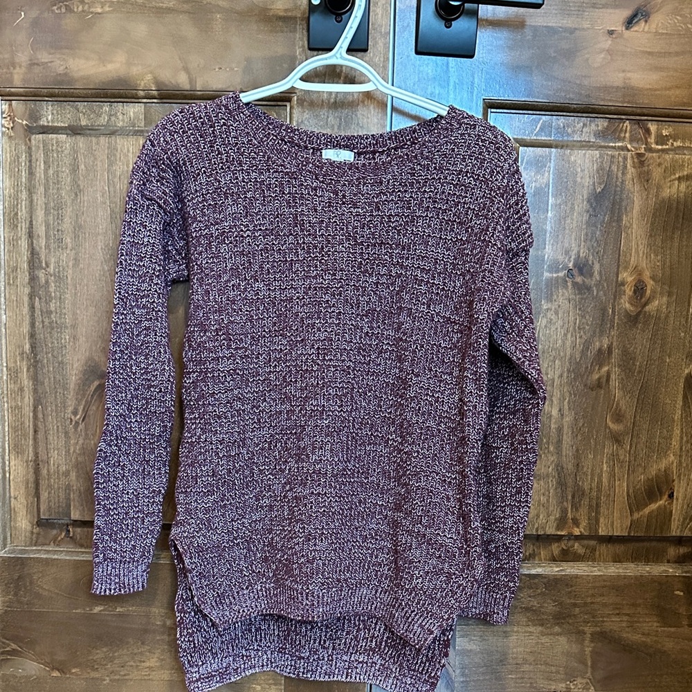 BP / Nordstrom Knit Sweater Maroon Heather. Size S